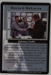 Record Returns - Uncommon